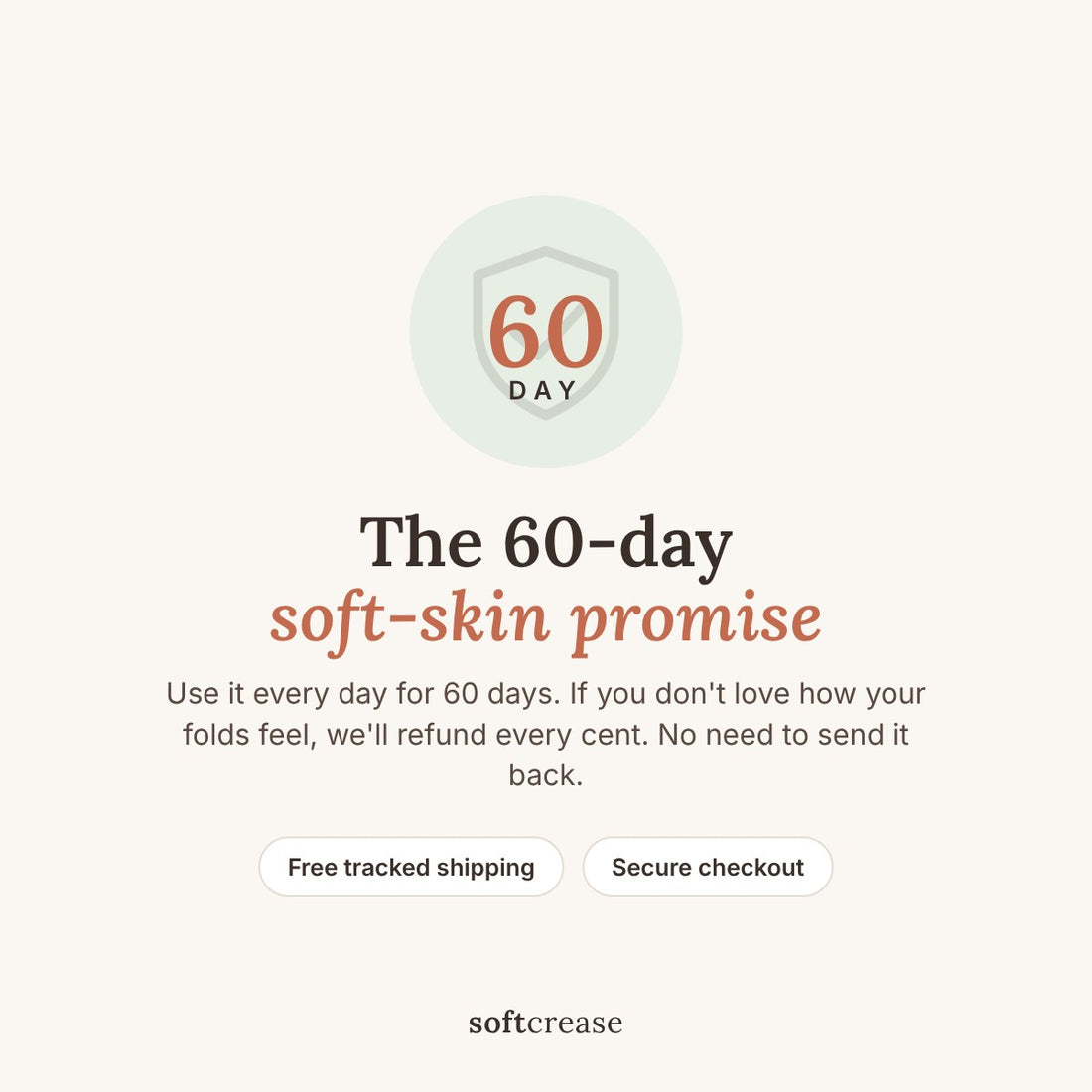 Softcrease Dry-Finish Fold Cream