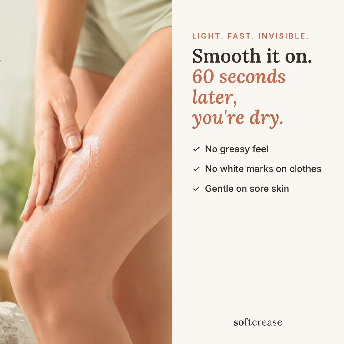 Softcrease Dry-Finish Fold Cream